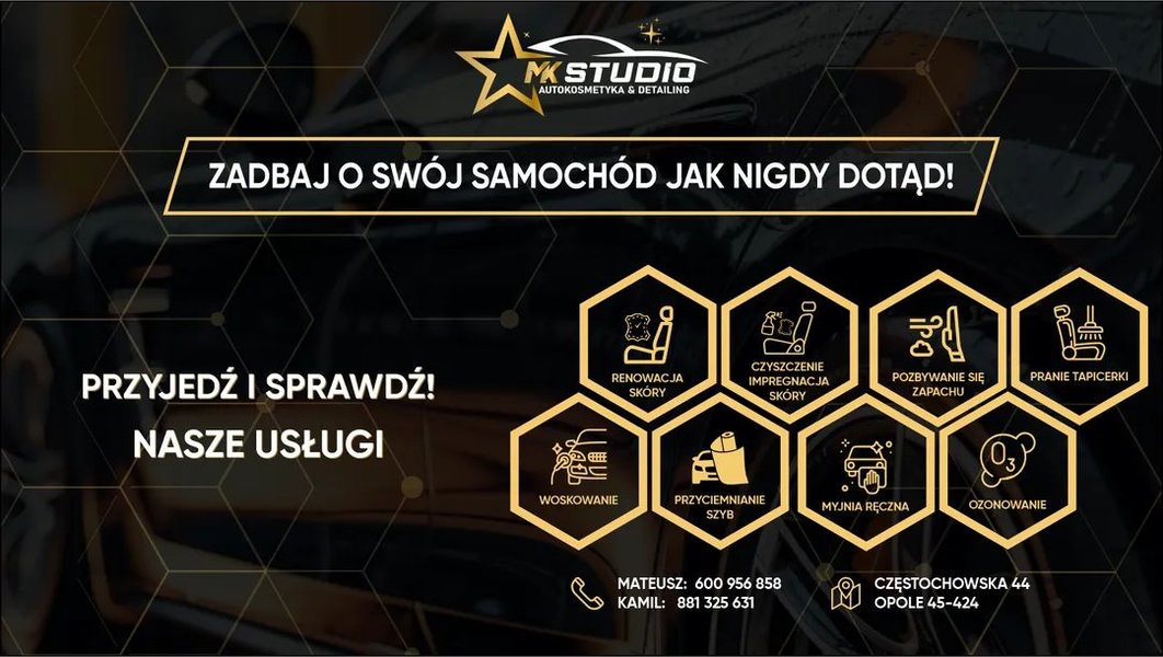 Zdjęcie na okładce dla MK Studio Auto Detailing - Pranie tapicerki - Korekta lakieru